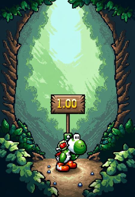 Yoshi's Island Style [FLUX]