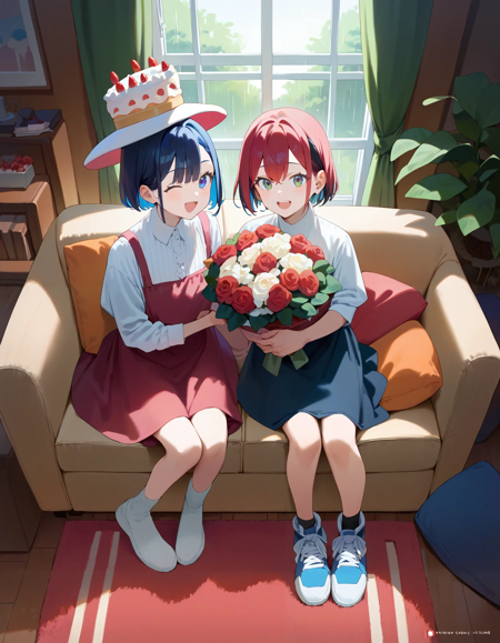 Cake Hat SDXL (Animagine + Pony)