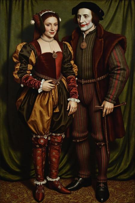 Tudor Portrait Splendour:  Hans Holbein the Younger Style