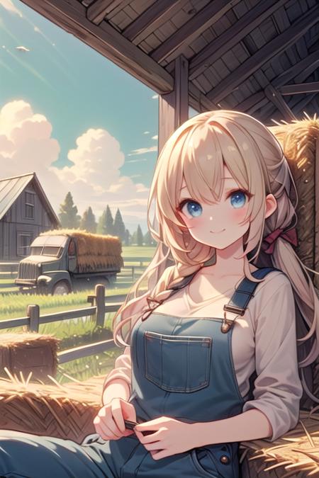 girl like hay bale版本SD 1.5 (ID: 1047944)