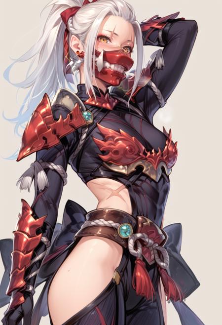 Monster Hunter - Odogaron Armor (ガロン装備) illu/ponyXL版本α armor (ID: 581220)