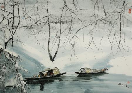 中国彩墨-Chinese ink painting