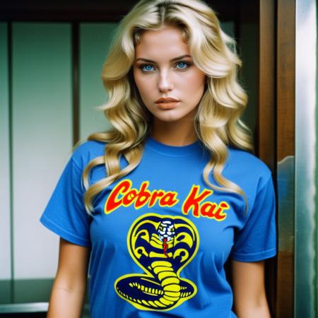 Cobra Kai t-shirt - Cobra Kai logo - SDXL1.0