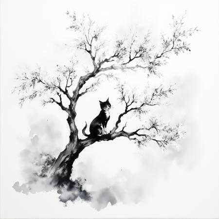 Zen Ink Wash Sumi-e (SDXL, Pony, Flux)