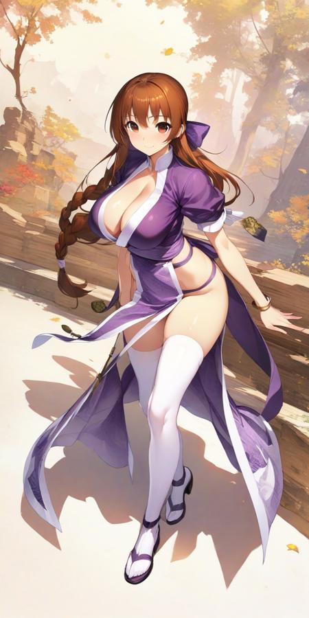 Kasumi / かすみ (DOA) - Queen's Gate : Spiral Chaos/クイーンズゲイト スパイラルカオス - Animagine XL 3.1