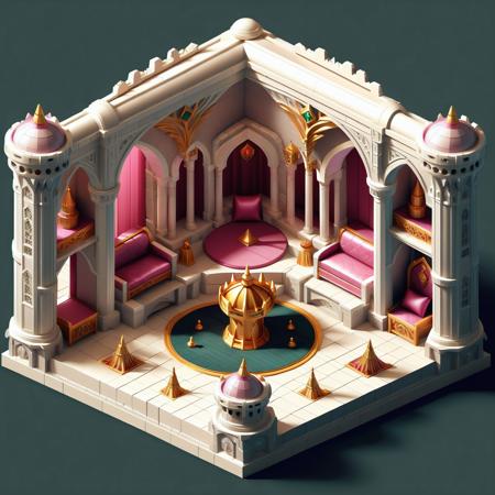 Isometric Elven Architecture