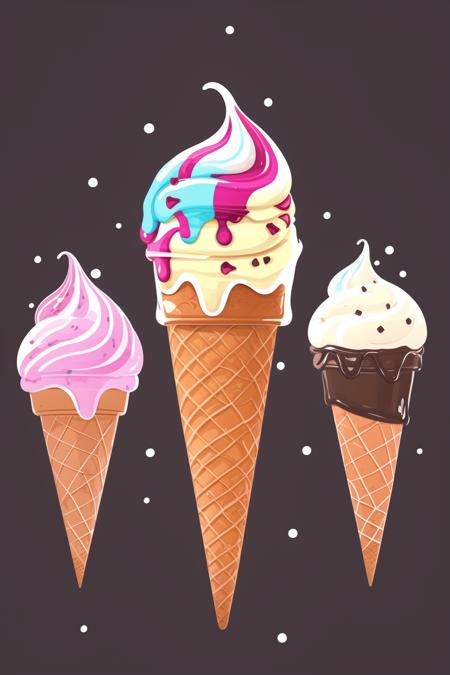 A style specifically designed for producing cartoon patterns on ice cream - tangbohu 14