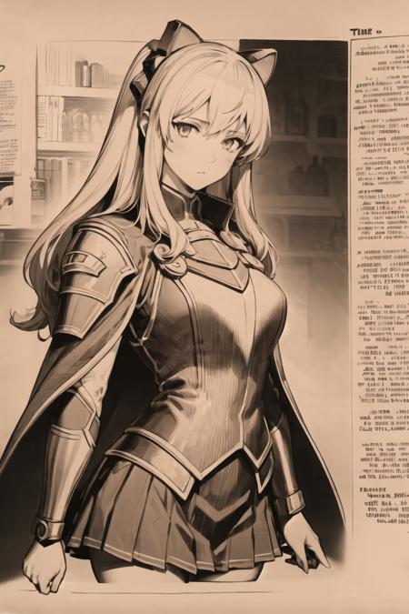 Old Newspaper Style