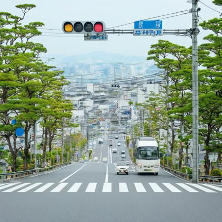 日本の住宅街の道路 / Residential streets in Japan SDXL