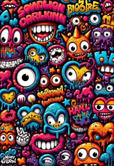 Graffiti Style Flux