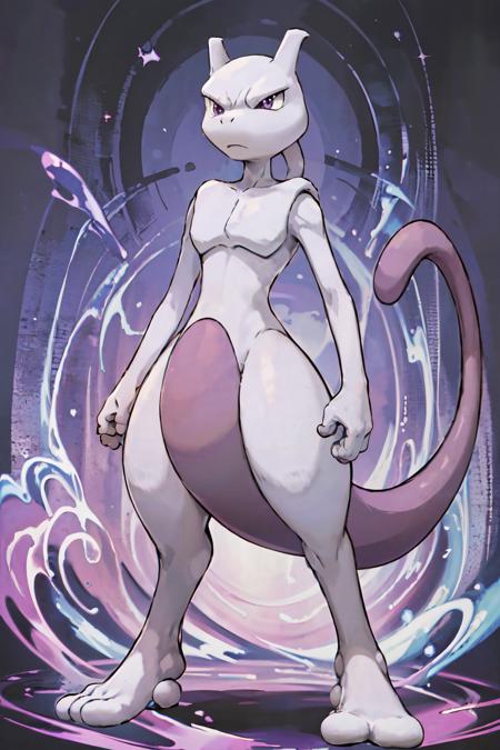Mewtwo: The World's Strongest Pokemon | ミュウツー  (Pokedex #0150) [Illustrious & Pony & SD1.5]