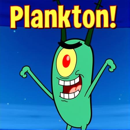 Plankton from Spongebob Squarepants