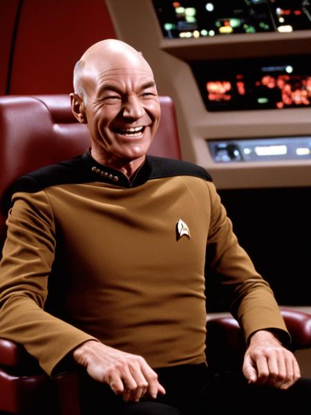 Patrick Stewart (actor) as Jean-Luc Picard [XL]