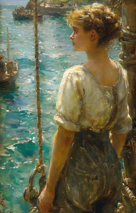 style of Henry Scott Tuke [SDXL] 239
