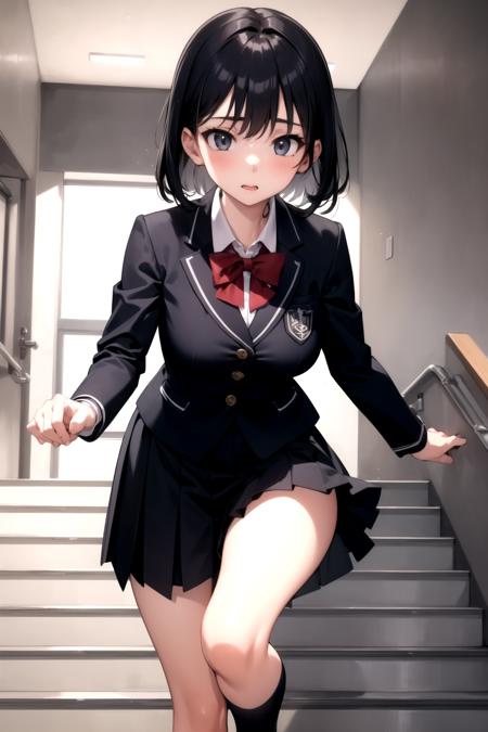 School stairs