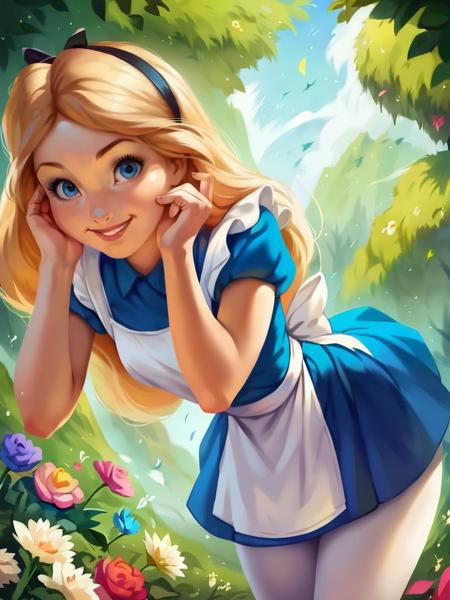 Alice In Wonderland! Disney - FLUX | SD 1.5 | XL PONY | Illustrious XL - by YeiyeiArt