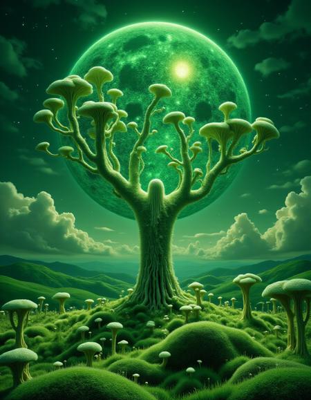 Mycelium Style [FLUX+SDXL]版本FLUX (ID: 1014252)