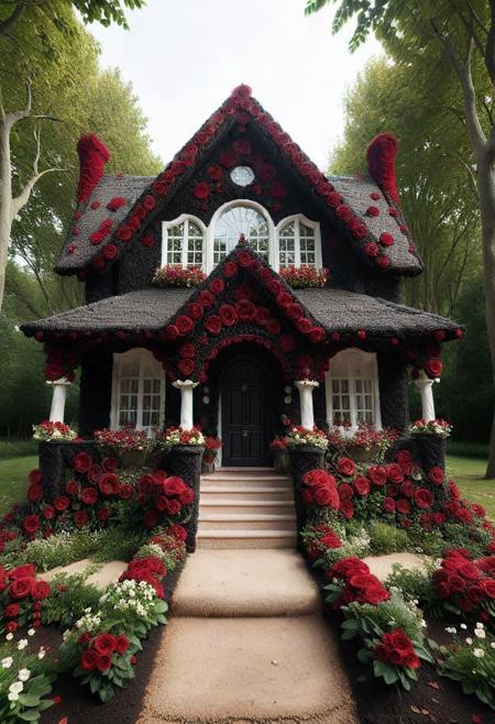 Black & Red Roses - World Morph