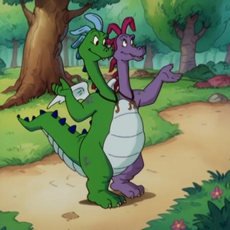 Zak and Wheezie Dragon Tales