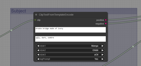 Simple text style template node for ComfyUi版本v1.1 (ID: 34823)