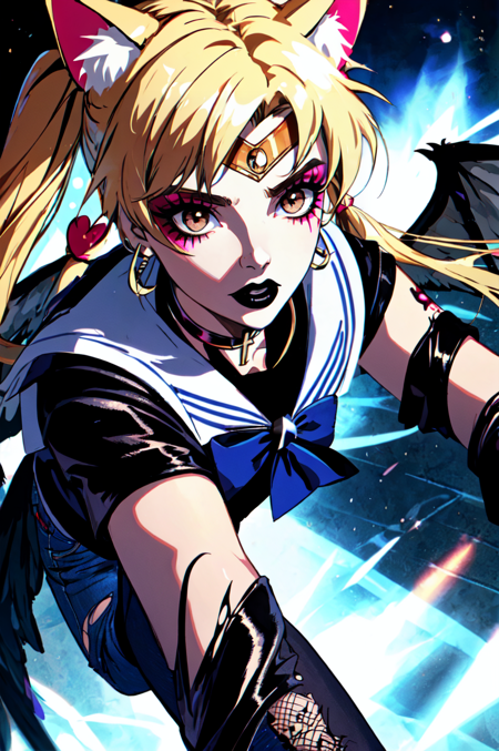 Sailor Moon Goth (Prompt like a Pro Textual Inversions!)