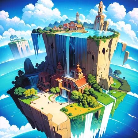 Stylized Setting (Isometric) SDXL & SD1.5