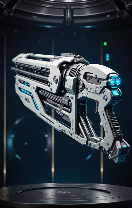 Sci-fi Quantum Weapon: XDimension Peace Guardian - mecha -  space warrior