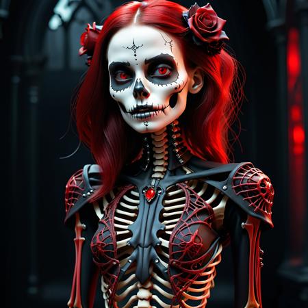 SDXL Skeleton LoRA