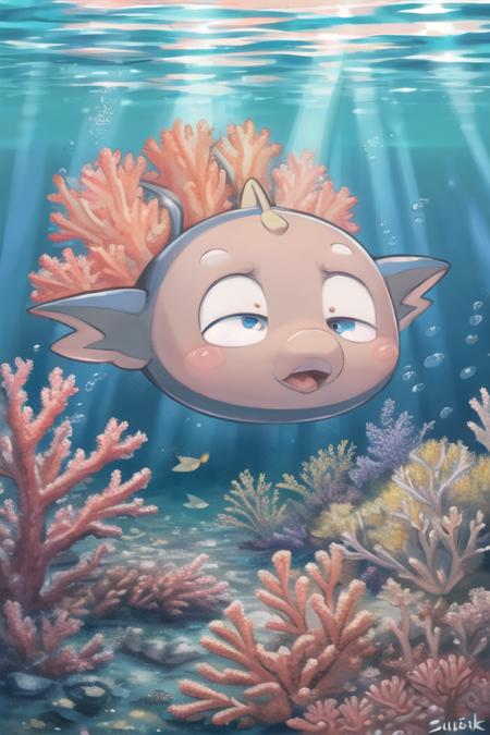 Stunfisk - Pokemon | Pocket monsters版本v1.0 (ID: 136214)