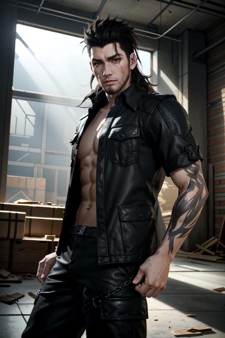 Gladiolus from Final Fantasy XV