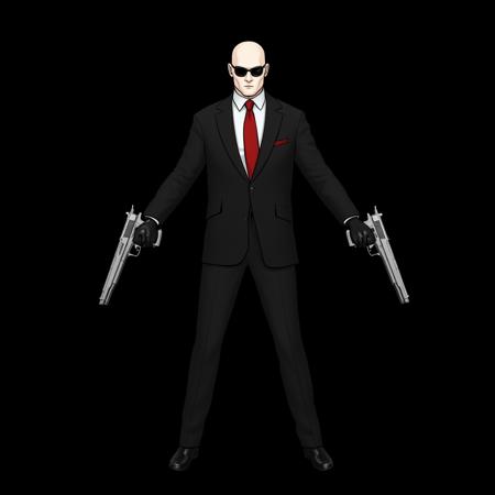 Hitman (Agent 47) style XL + F1D