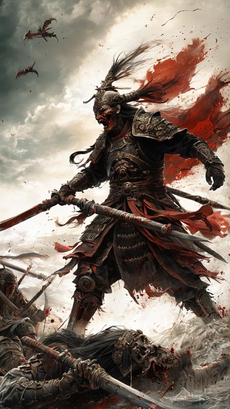 AiARTiST 绝尘 Ancient Chinese general LoRA XL