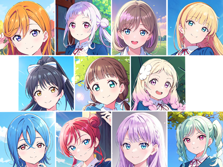 [Love Live!]Characters and Costumes(Nijigasaki, Liella, Hasunosora etc)版本Liella (ID: 508107)