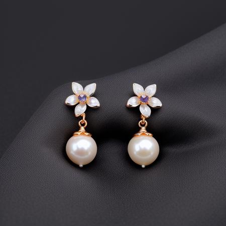pearl earrings lora - 珍珠耳环