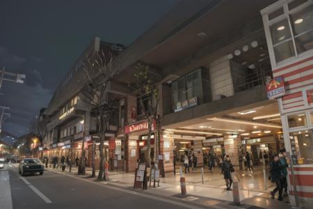 かつて阪急三宮西口にあったハンバーガー店の思い出 McDonald sannomiya-nishiguchi SD15