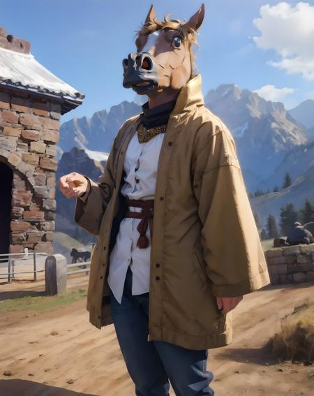 Creepy Horse Head