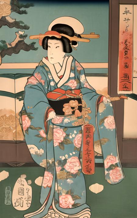 Kunisada Artstyle | LoCon | ownwaifu