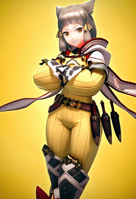 Xenoblade Chronicles 2 - Nia and Dromarch (ニア &  ビャッコ) PonyXL