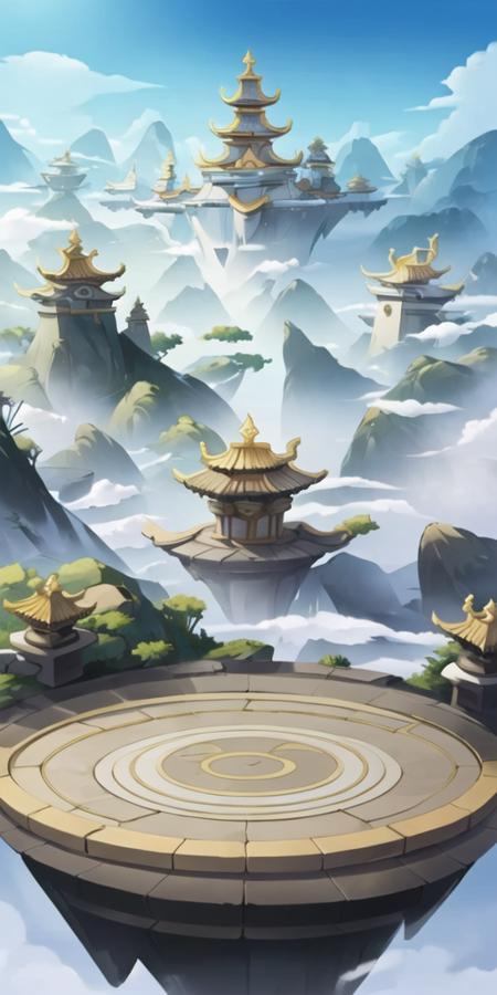 竖版游戏抽卡_站台背景v1.0