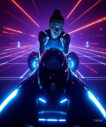 Tron Legacy style - Flux1.D