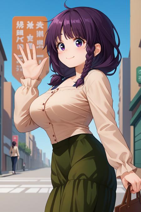 Mayu Matsukaze/松風 真 (Nande Koko ni Sensei ga!?) SDXL LoRA [Pony Diffusion]