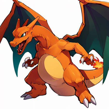 Charizard & Mega X Form (Pokemon) (Pokedex #0006) [Illustrious & SD1.5]