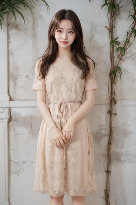 tulle lace dress (薄紗蕾絲洋裝)