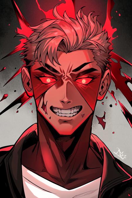 White Blood Manga style