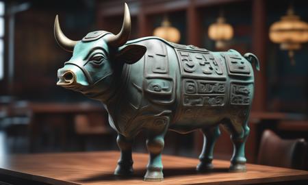 XL Realistic bronze art style