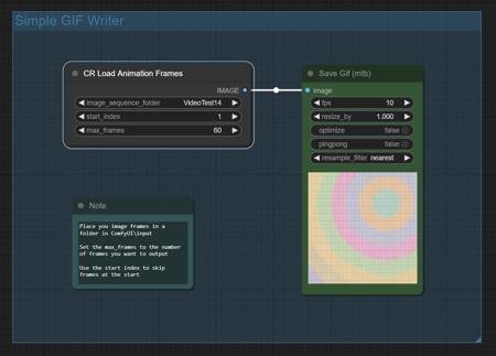 ComfyUI - CR Animation Nodes - SD1.5 Demo Workflows