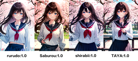 全画风一览 / A glance of each painting style