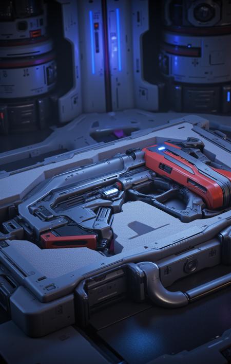 Sci-fi Quantum Weapon: XDimension Peace Guardian - mecha -  space warrior