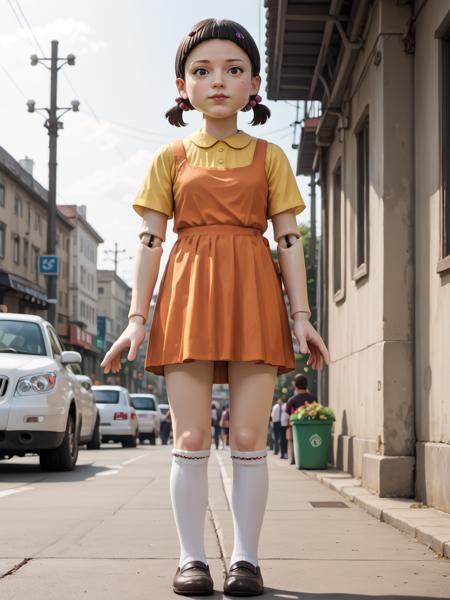 Young-hee (The doll from Squid Game)