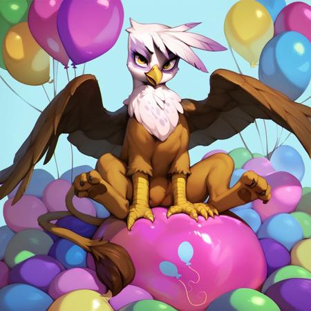 Sitting on a Balloon for PonyDiffusionXL v6